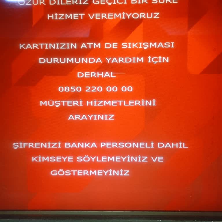 ATM Para Yutma Sorunu Ve İletişim Eksikliği