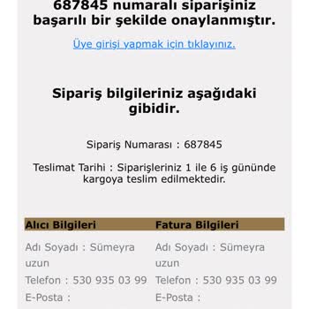 Cosmed Müşteri Hizmetleri Ve Eksik Ürün Sorunu