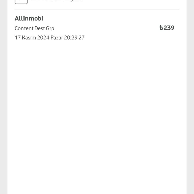 Beklenmedik Mobil Ödeme Şoku