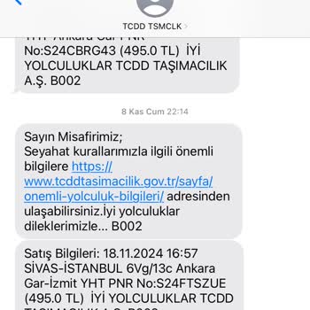 TCDD'nin Bilgilendirme Eksikliği Yüzünden Kaçırılan Tren