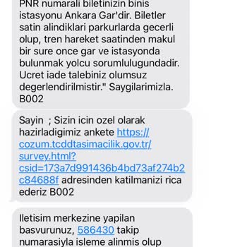 TCDD'nin Bilgilendirme Eksikliği Yüzünden Kaçırılan Tren