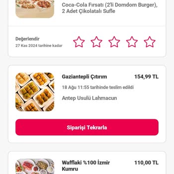 Yemek Sepeti'nde İzinsiz Sipariş Ve Yetersiz Destek