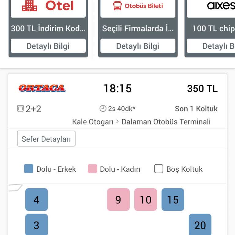 Pamukkale Seyahatlerinde Yolcu Memnuniyetsizliği