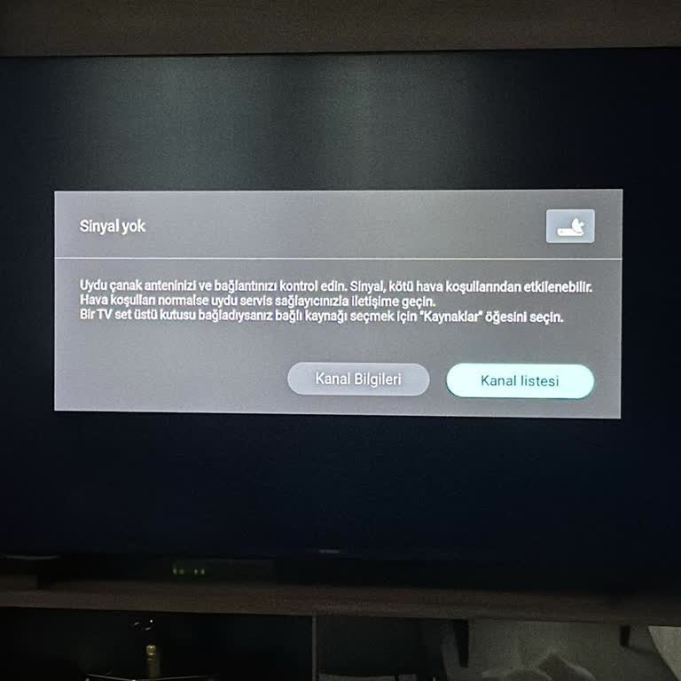 Hava Koşulları Nedeniyle Sinyal Sorunu