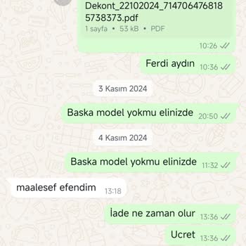 İnaktuel Sitesi Para İadesi Yapmıyor Ve İletişim Kurmuyor