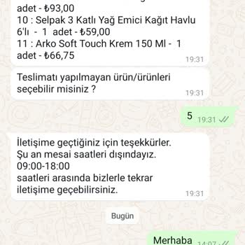 Müşteri Hizmetlerine Ulaşamıyorum