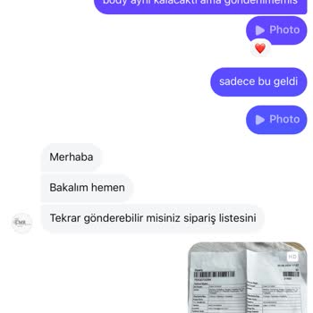 Eksik Ürün Ve İlgisiz Müşteri Hizmeti