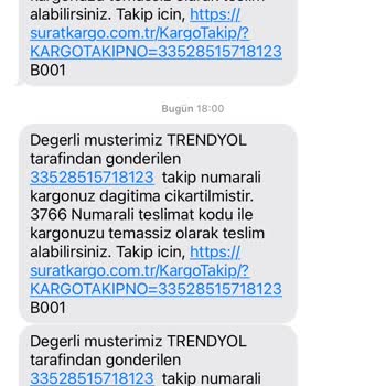 Ezine Sürat Kargo'nun Teslimat Sorunu