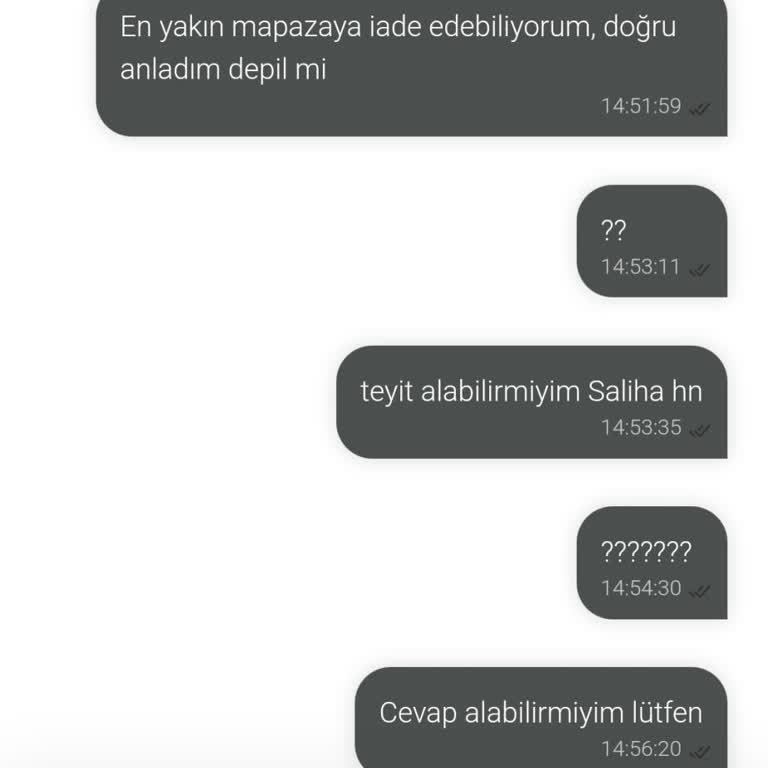 Karaca'nın Yetersiz İade Süreci Ve Yanıltıcı Bilgileri