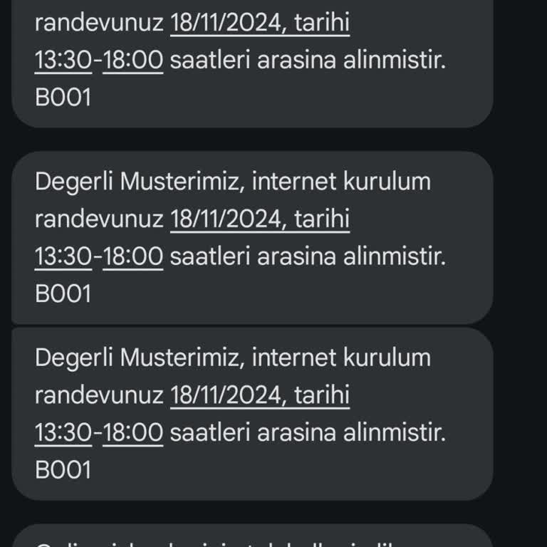 Türk Telekom'un Kurulum Randevusu Sorunu
