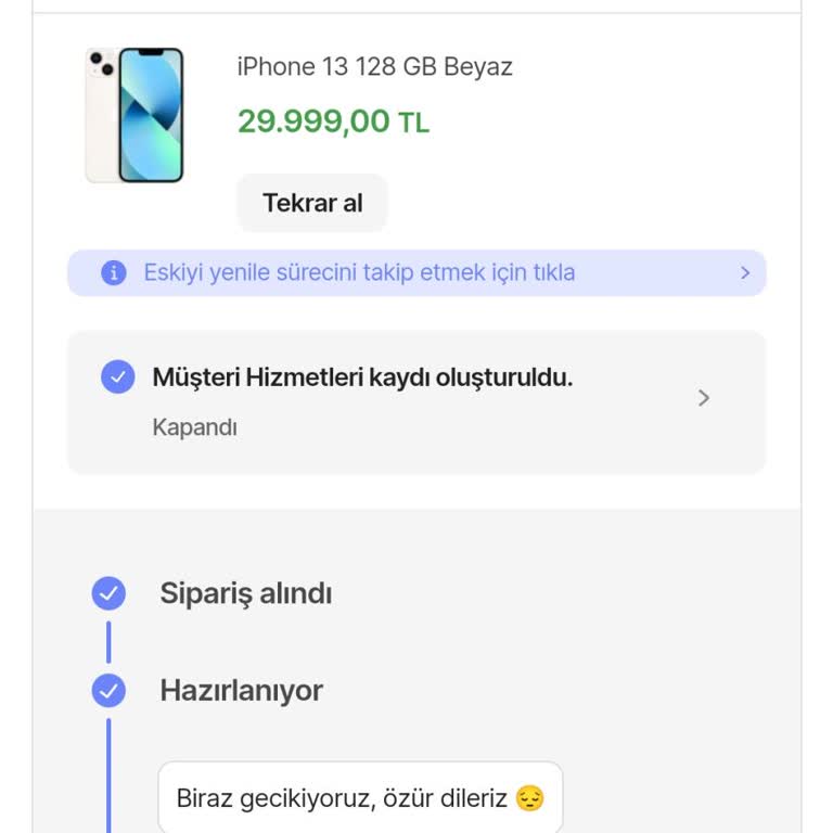 Hepsiburada'da Sipariş Ve İade Sorunları