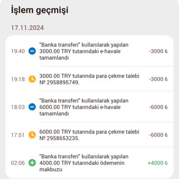 Yanlış Hesap Numarası Girişi Nedeniyle Para Transferi Sorunu