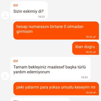 Yanlış Hesap Numarası Girişi Nedeniyle Para Transferi Sorunu