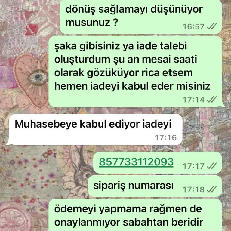 Teslimat Ve İletişim Sorunları