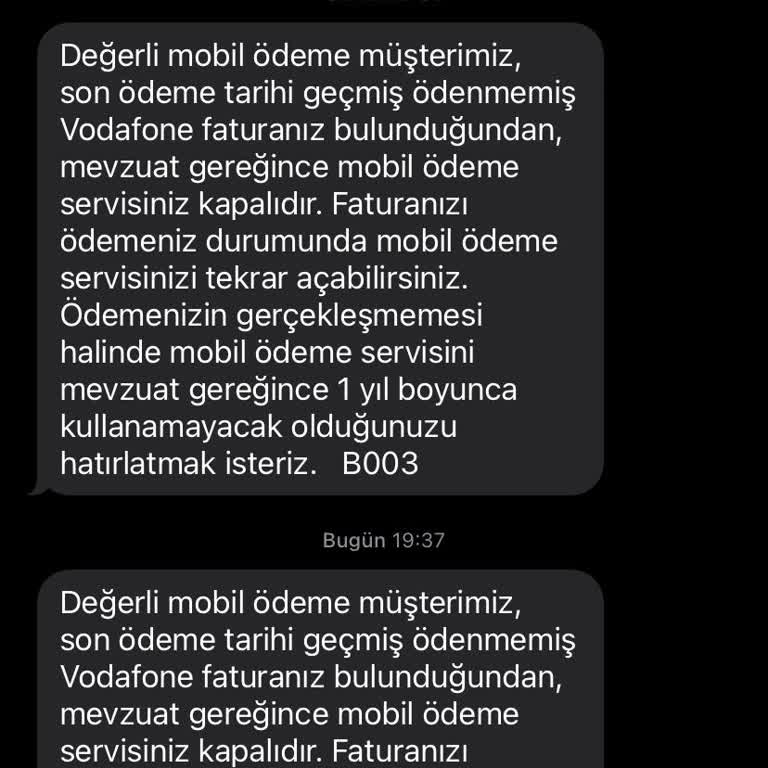 Mobil Ödeme Sorunu Ve Yetersiz Müşteri Hizmetleri