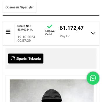 Ürün Görseli Ve Ücret İadesi Sorunu