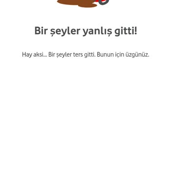 Vodafone Çarkı Çeviremiyorum Sorunum Çözülmüyor