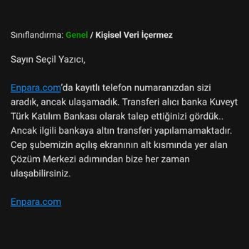 Altın Transferinde Yaşanan Hüsran