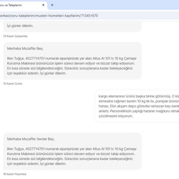 Yanlış Teslimat Ve Kullanılmış Ürün Sorunu: Çözüm Bekleyen Mağduriyet