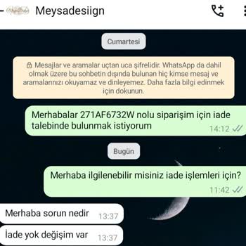 İade Hakkımız Engelleniyor