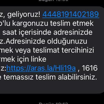 Evdeyken Teslim Edilmeyen Kargo Sorunu