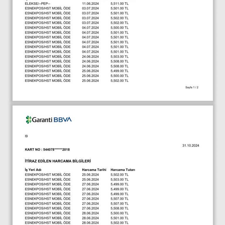 Garanti Bankası'nda Anlaşılmaz İşlem İtirazları
