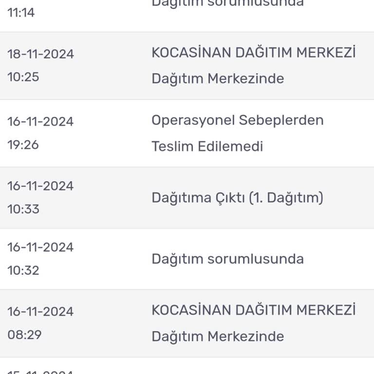 Kargom Neden Hala Teslim Edilmedi