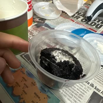 Burger King Tatlısında Tehlikeli Sürpriz