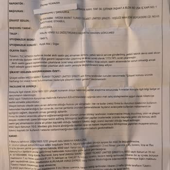 Media Markt'ta Sorunlu Saat Ve IMEI Kayıt Problemi