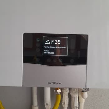 Vaillant Kombi Sorunları: Çözüm Bulunamayan F35 Arızası
