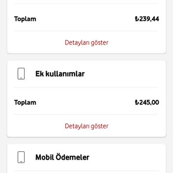 Mobil Ödeme Ücreti Onaysız Yansıtıldı: Vodafone Fatura Şikayeti