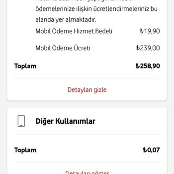Mobil Ödeme Ücreti Onaysız Yansıtıldı: Vodafone Fatura Şikayeti