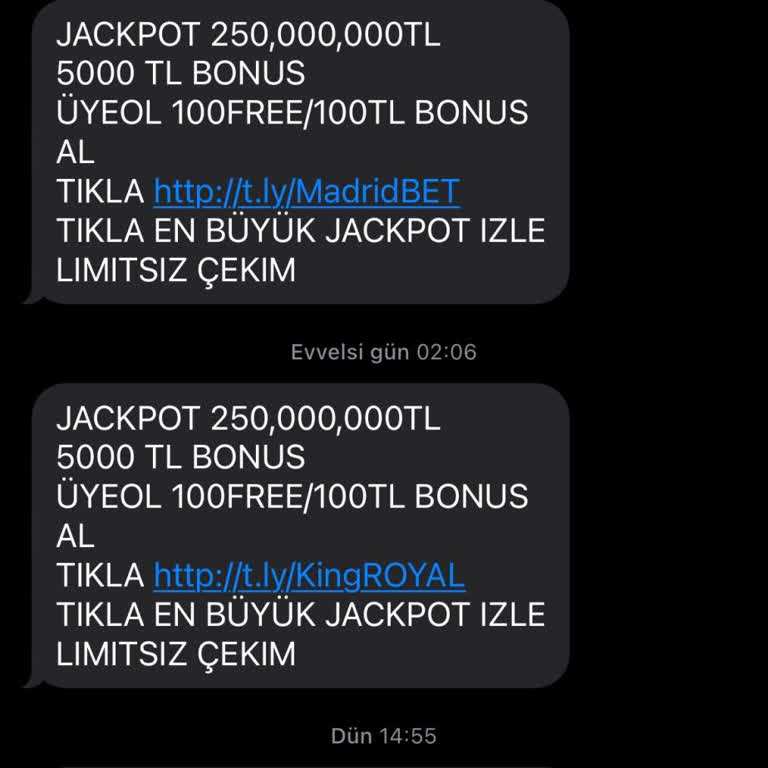 Sürekli Gelen Bahis Ve Kumar Mesajlarından Bıktım