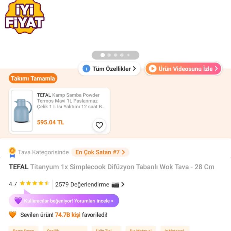Trendyol'da Yaşanan Tava Siparişi Sorunu