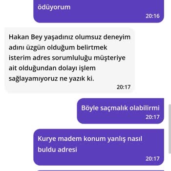 Yanlış Konum İddiasıyla İade Sorunu