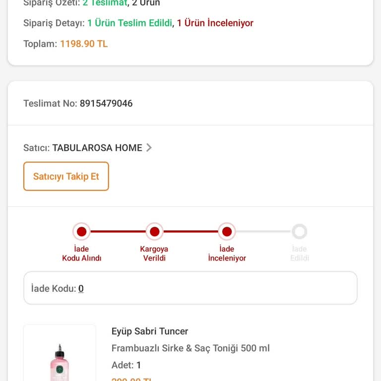 Trendyol'da Geciken Ürün Ve Bilgilendirme Eksikliği