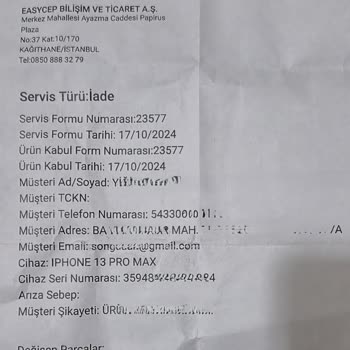 İade Sürecinde Yaşanan Sorunlar Ve Gecikmeler