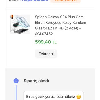 Hepsiburada'dan Ürün Teslimatı Sorunu: Paramı Geri İstiyorum