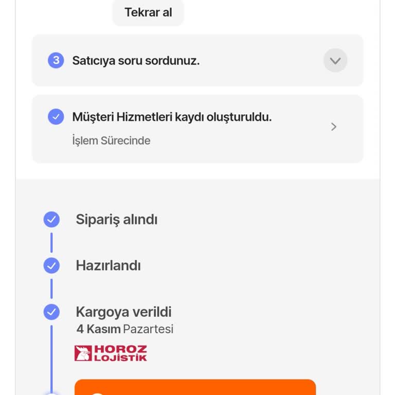 Hepsiburada Teslimi Yapılmayan Sipariş