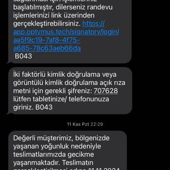Vodafone'un Teslimat Sorunu Ve Hayal Kırıklığı
