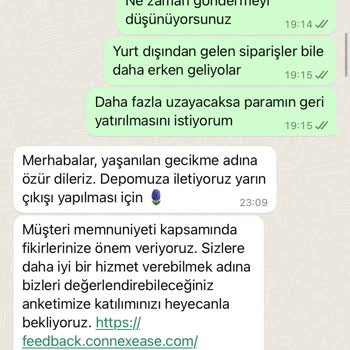 İade Edilmeyen Ürün Ve Geri Ödenmeyen Para