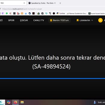 İki Haftadır Çözülemeyen Tod TV Hata Kodu Sorunu