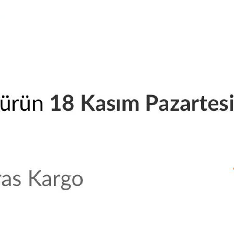 Aras Kargo Teslimat Sorunu Ve Yanıltıcı Bilgilendirme