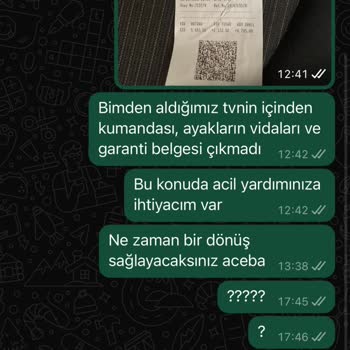 Eksik Parçalarla Gelen Televizyon Kabusu