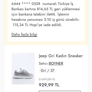 Boyner'de İade Ve Kayıp Ürün Sorunu
