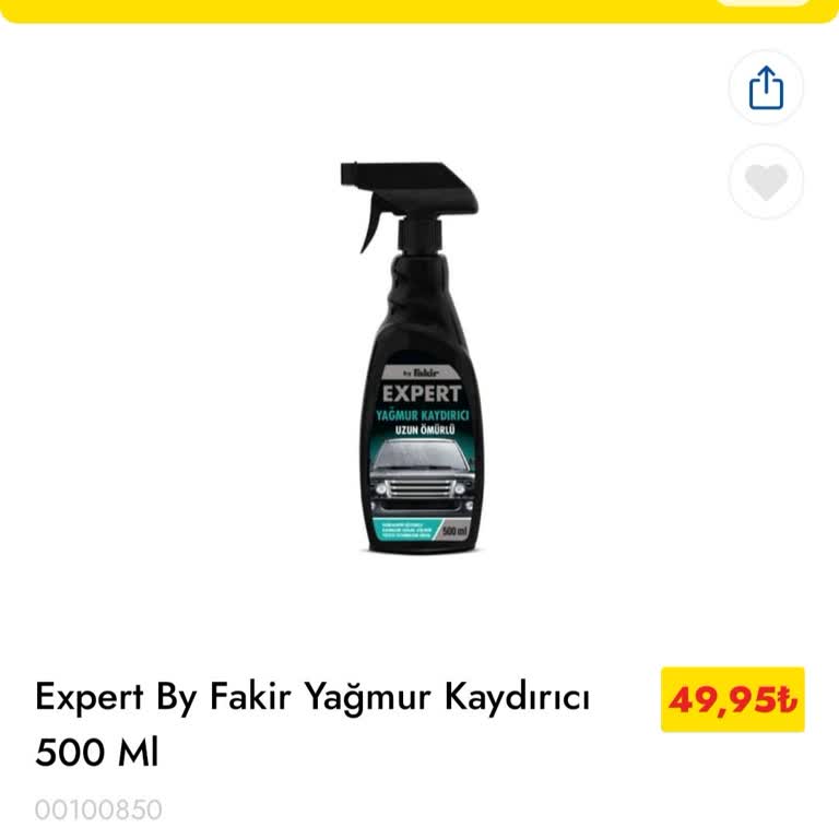 Şok Fakir Marka Yağmur Kaydırıcı Ürünün Etkisizliği