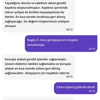 Getir Siparişim Teslim Edilmedi Ve Müşteri Hizmeti Yetersiz