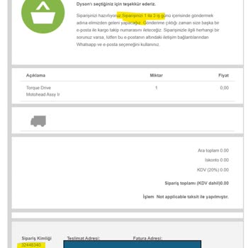 Dyson Süpürge: Yanlış Bilgilendirme Ve Uzayan Garanti Süreci