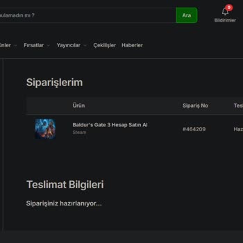 Satın Alınan Steam Hesabı Teslim Edilmiyor