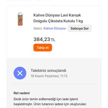 Yanlış Ürün Gönderimi Ve Çözüm Eksikliği: Kahve Dünyası Ve Hepsiburada'ya Güven Sarsıldı